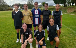 Premier entraînement pour les U15 F