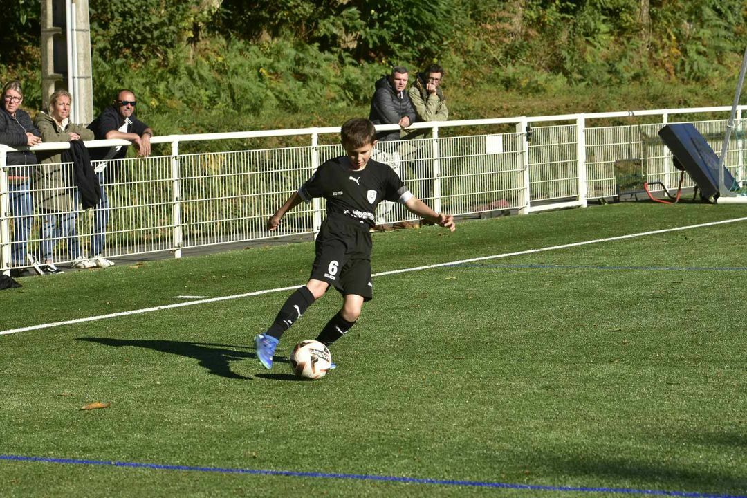 Les U13 B battus à Cléguérec