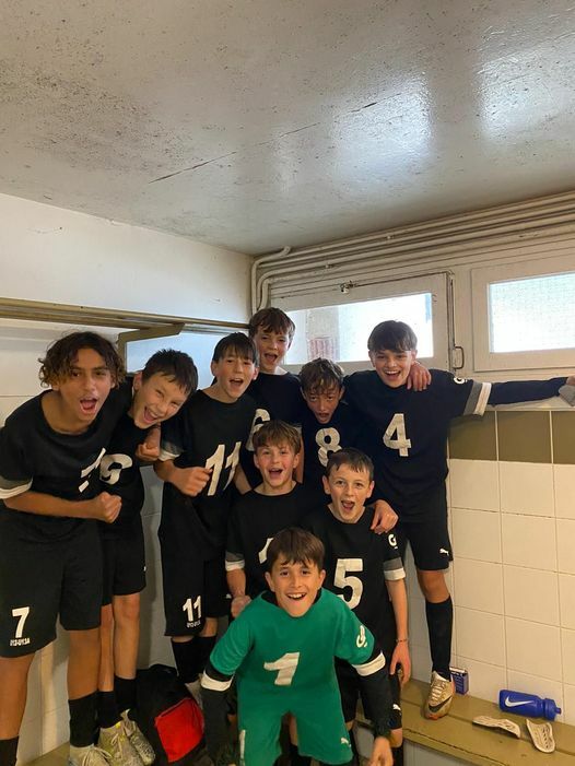 Lourde victoire des U13 A