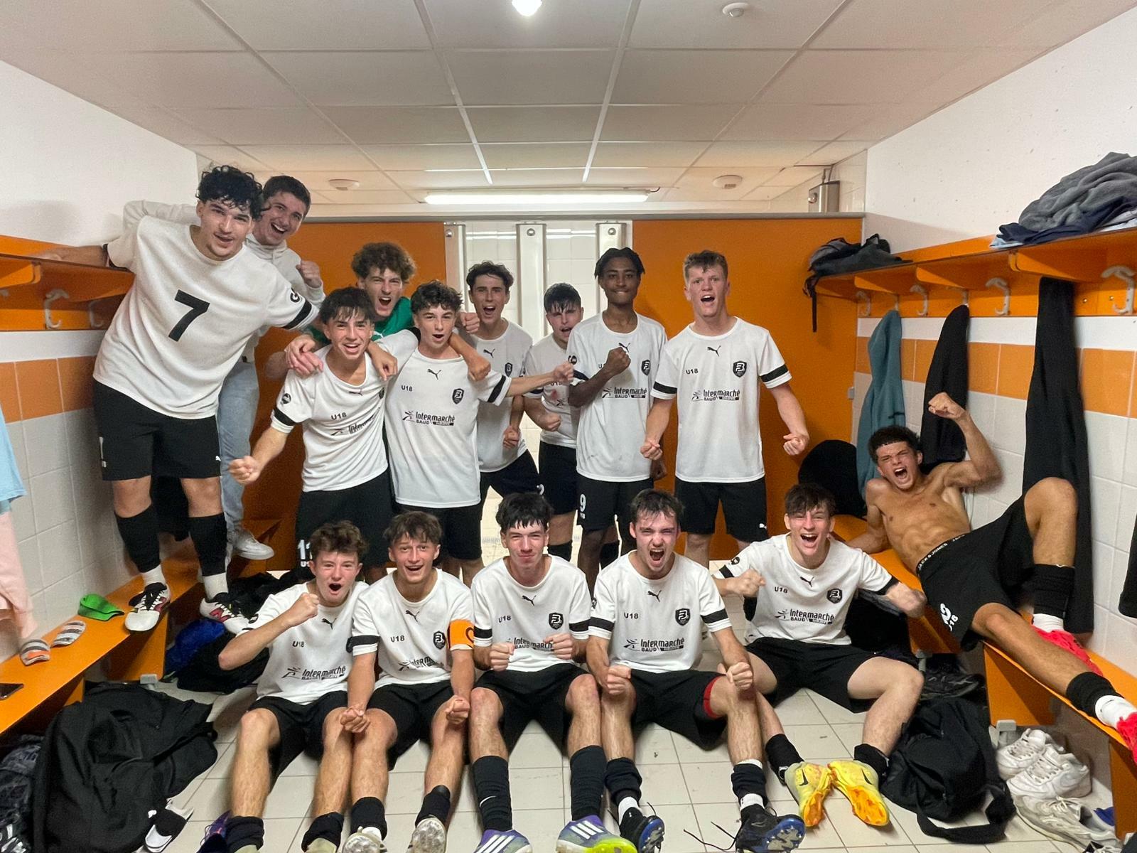 Qualification des U18 en Gambardella