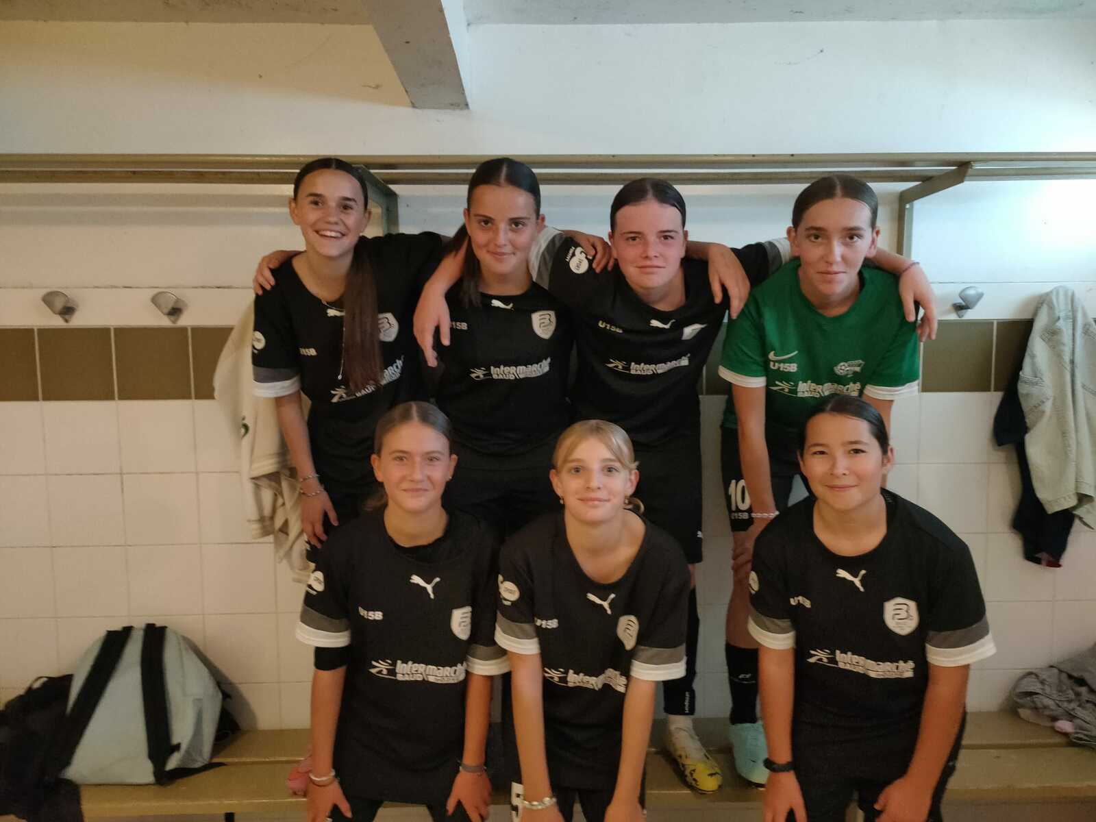 Premier succès pour les U15 F