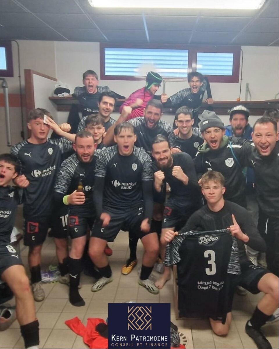 Victoire des seniors C face à Moustoir Ac