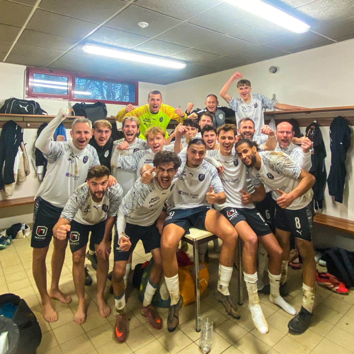 Les seniors B se qualifient face à Guénin en Trophée Morbihan