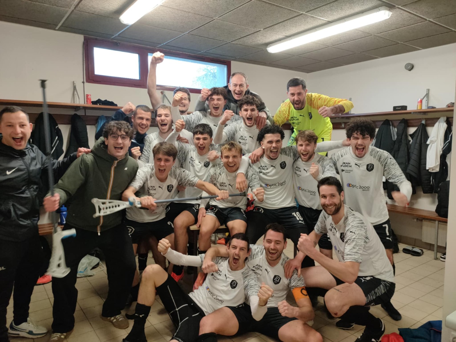 Victoire au bout du temps additionnel pour nos seniors A