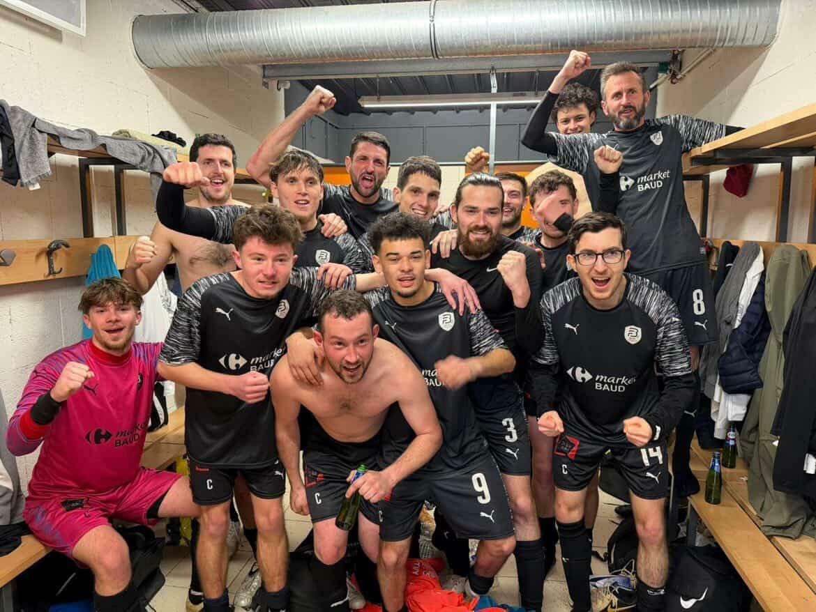 Victoire des seniors C face à la St Co Locminé