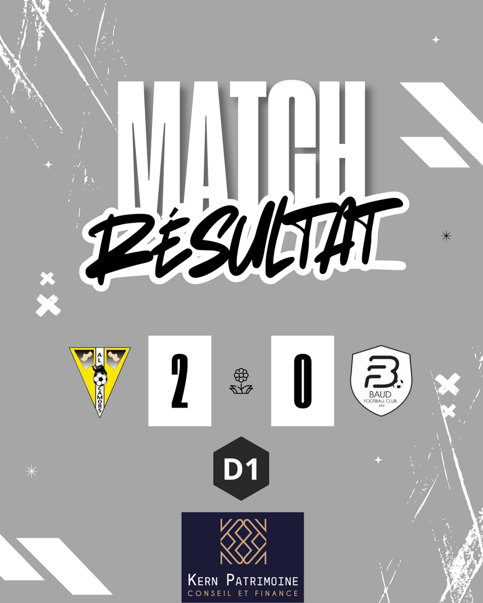 Défaite des seniors B à Camors