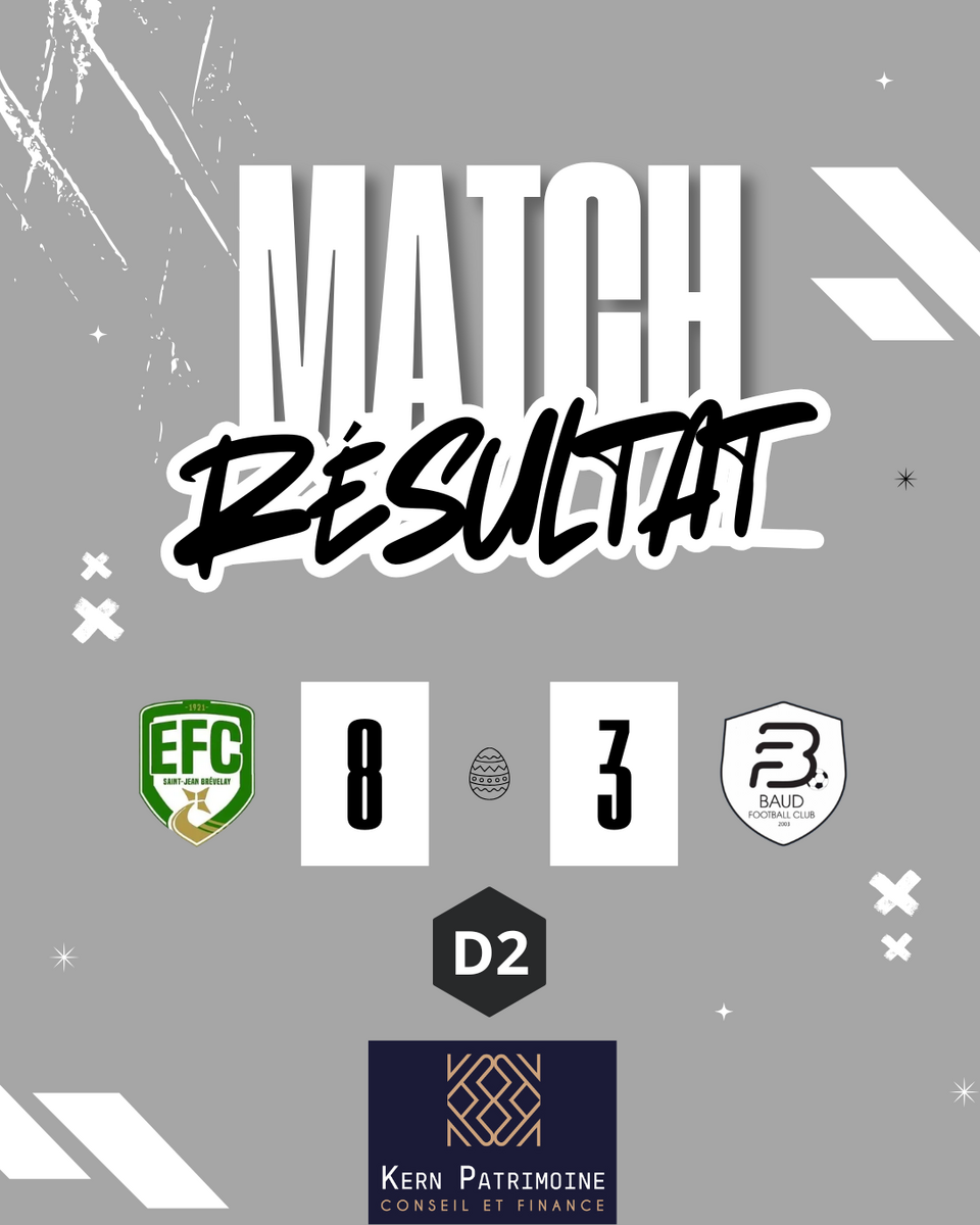 Défaite des seniors C à Saint-Jean Brévelay