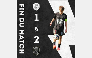 Défaite de nos U18 en Gambardella