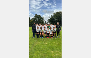 Belle performance des U15 à domicile