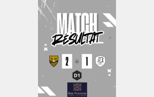 Courte défaite des seniors B face au Stade Pontivyen