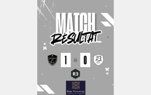 Les seniors A chutent sur la pelouse des Belugas