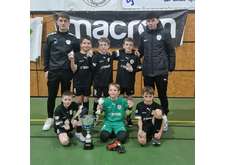 Les U11 deuxième au tournoi Futsal de CLEGUER