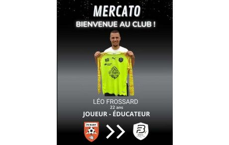 Présentation de la cinquième recrue saison 2025-2026