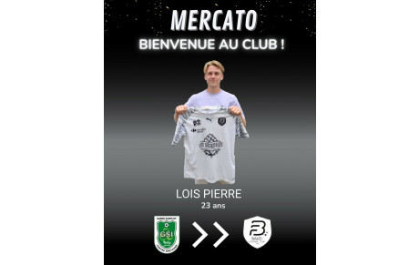 Présentation de la sixième recrue saison 2025-2026