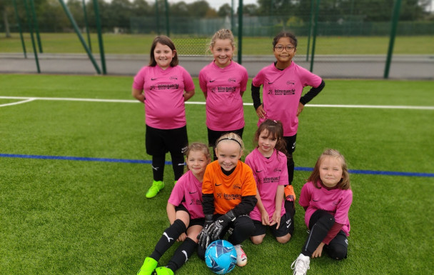 Les U8-U9 Féminines à la Rentrée du foot féminin