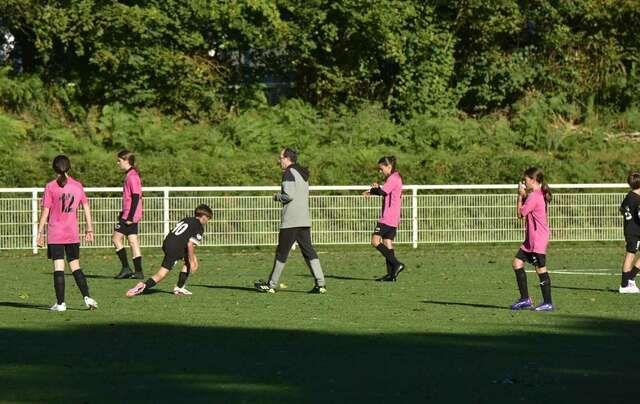 Opposition interne des U15 F contre les U11 2